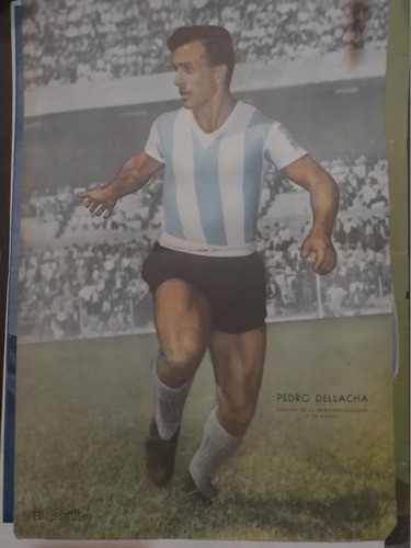 Lamina El Grafico . Pedro Dellacha - Racing Club 0