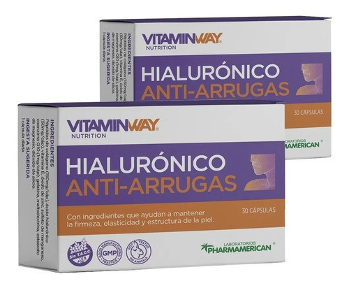 Acido Hialurónico Anti-arrugas Vitamin Way Promo X 60 Cap 0