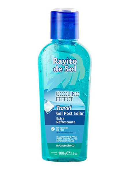 Post Solar Rayito De Sol Gel Extra Refrescante X10 Rayito D 0
