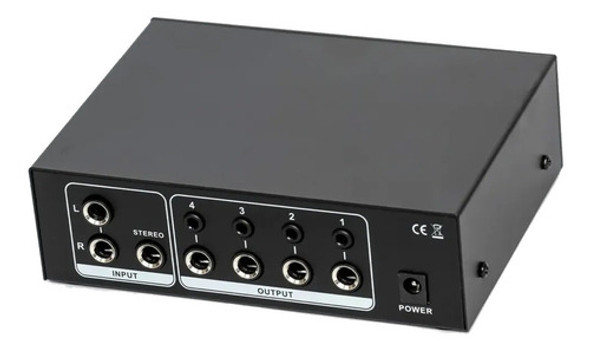 Consola Amplificador Para 8 Auriculares En 4 Canales Stereo 1