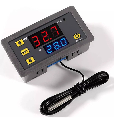 Termostato Digital Programable Control W3230 -55° 120°c 220v 1