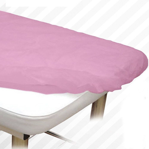 5 Pct Lençol Tnt Rosa C/elástico  2,00x0,90 - 10 Unid 1