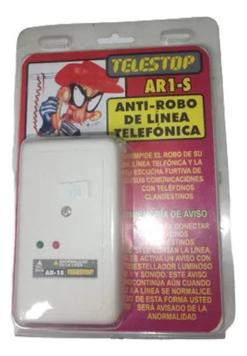 Sistema Antirrobo De Línea Telefónica Telestop Ar1-s 0