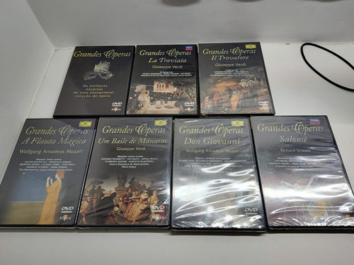 6 Dvds Coleção Grandes Óperas 0
