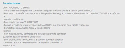 Control Remoto Universal Smart Life Wifi Alexa Google Home 1