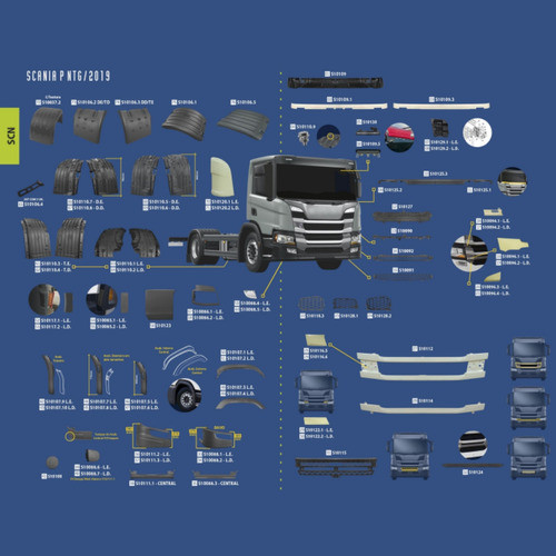 Presilla De Goma Para Guardabarros P/scan C 1