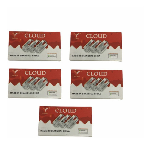Filos Navaja Cloud Tipo Hojas De Afeitar X 50 Unidades 0