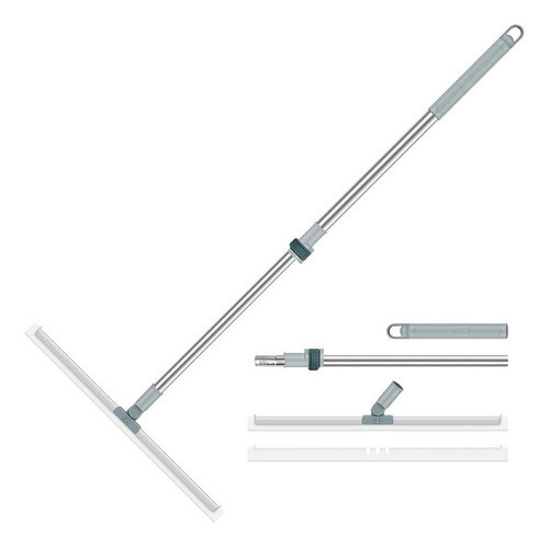 2 Rodo De Água Para Limpar, Raspador De Silicone, Vassoura P 0