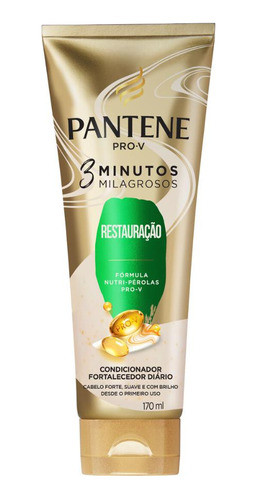 Condicionador Pantene 3 Minutos Milagrosos Restauração 170ml 0