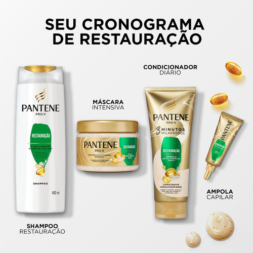 Condicionador Pantene 3 Minutos Milagrosos Restauração 170ml 1
