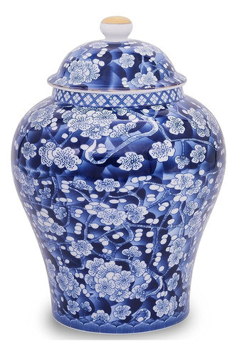 Balios Mandarin Blue And White Porcelain Plum Blossom Ginger 0
