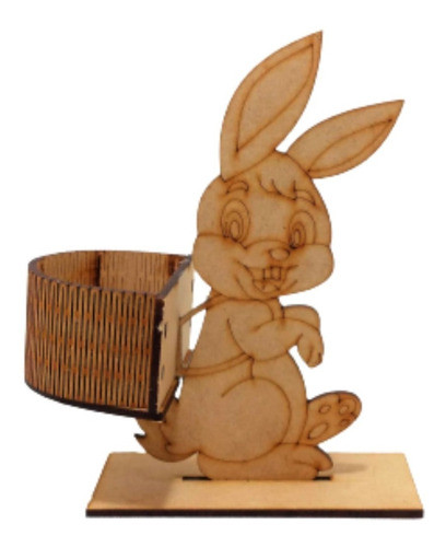 Conejo Porta Huevos De Pascua X  30 Unidades 1
