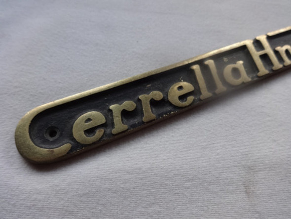 Escudo Agencia Cerella Fiat Concesionario Llavero 125 600 0