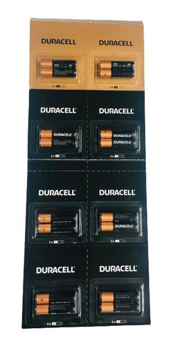 Pilas Duracell Aaa En Pack X 16 Pilas Ar1 Mn2400b2 Ellobo 0