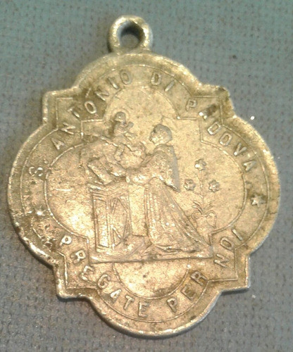 Medalla San Antonio De Padua Padova Pompei Pompeya Rosario 1