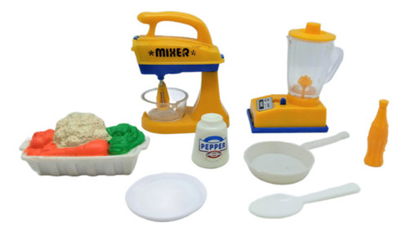 Accesorios De Cocina Miniaturas Para Muñecas Mod. 17 0 Accesorios De Cocina Miniaturas Para Muñecas Mod. 17 0