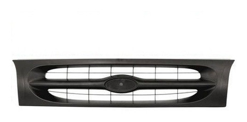 Grade Radiador Courier/fiesta 96 97 98 99 Preto 1