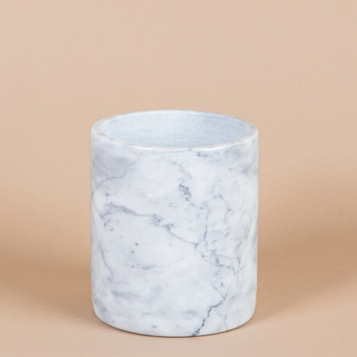 Porta Utensillos O Conservador De Botellas Marmol Carrara 1