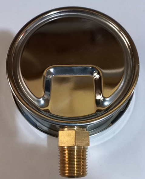 Vacuometro Beyca  100mm 1/2 Inf. -76cm.hg Con Glicerina 1