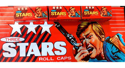 Cebita De Papel Caja X 5 Rollos 250 Disparos Jretro 0