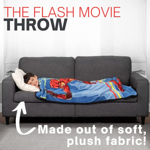 Franco Wb The Flash Movie Kids Ropa De Cama Super Soft Micro 1
