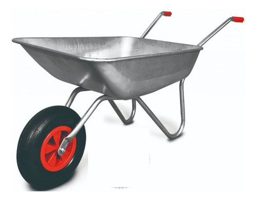Carretilla Tolva Metalica Galvanizada 75l Equus - Ynter Indu 0