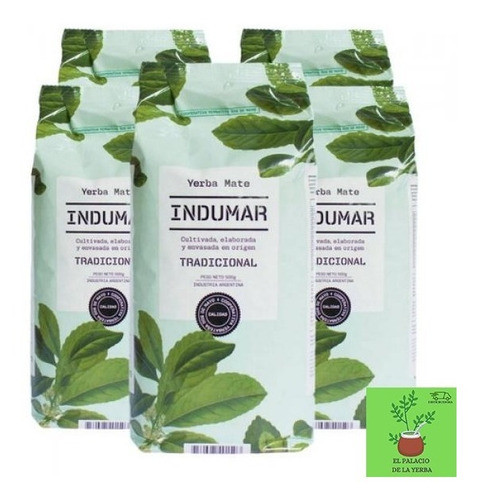 Yerba Mate Indumar X 15u De 500gr + Regalo Sorpresa 1