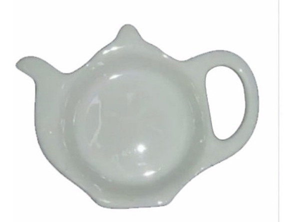 Porta Saquito De Te ... Ceramica Blanca 0