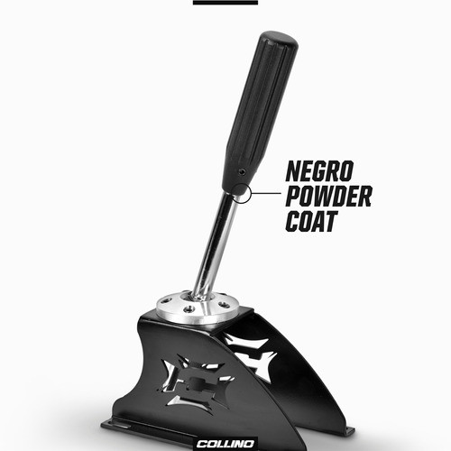 Pomo Palanca Cambios Selectora Aluminio Collino Veloce Negro 1