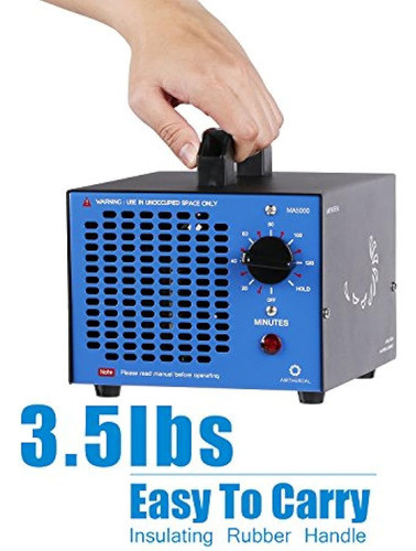 Airthereal Ma5000 Comercial Ozono Generador, 5000 Mg/h O3 Má 1