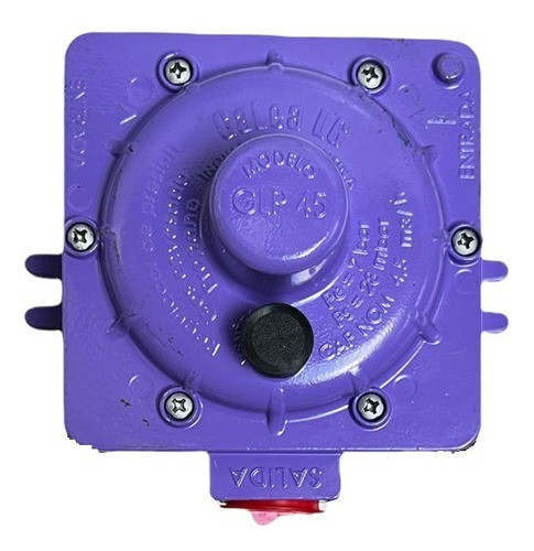 Regulador Doble Gas Envasado Glp-45 Kg Galea Sin Flex 0