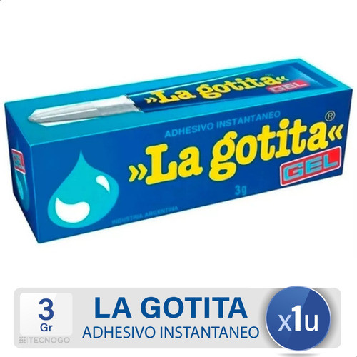La Gotita En Gel Pegamento - Mejor Precio 0
