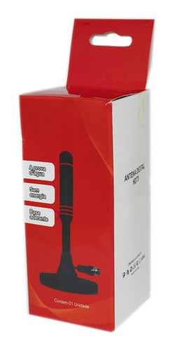 Antena Para Tv Digital Con Soporte Magnético Metálica Hd © 1