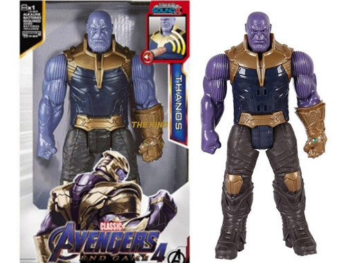 Muñeco Thanos - Luz Y Sonido - Tamaño Grande 30 Cm 0
