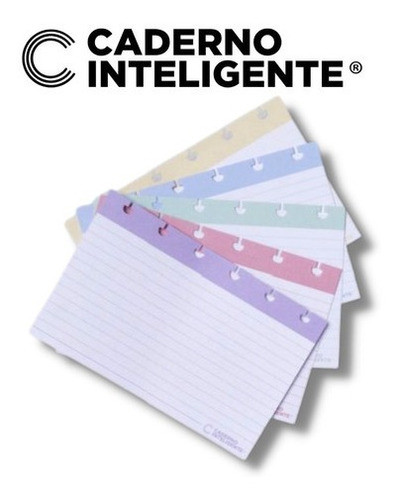 Caderno Inteligente Fichas Pautadas Inteligentes 4x6 1