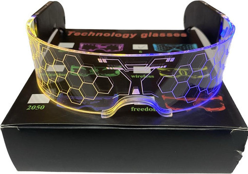 Lente Luz Led Robotico Ciencia Ficcion Multifuncion Cotillon 1