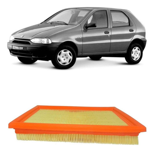 Filtro Ar Do Motor Fiat Palio 1.0 1.4 8v 1996 1997 Em Diante 1