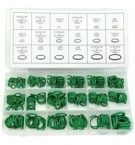 Kit Oring Refrigeracion R134a Hidraulica Neumatico Automotor 0