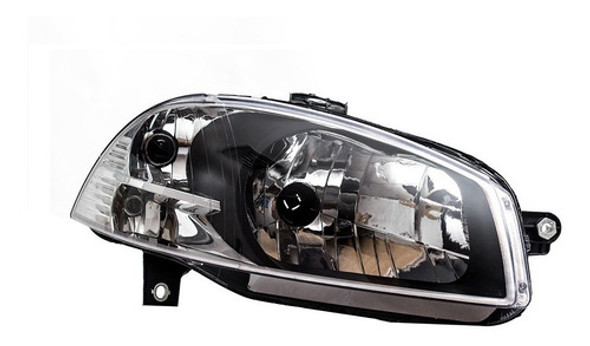 Optica Der Fondo Negro Fiat Strada Working 2010-12 C.d 0