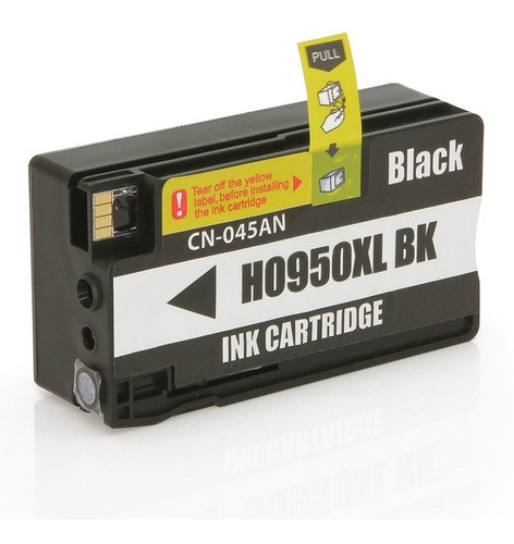 Cartucho Compatível Com 950xl 950 Cn045a Preto Officejet 0