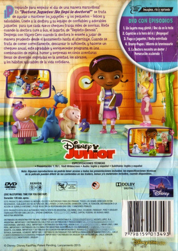 Doctora Juguetes Llegó La Doctora Disney Dvd Orig Ver Descri 1