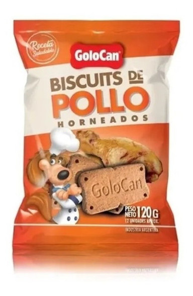 Golocan Biscuits De Pollo Perros 100 Gr X 5 U Vet Juncal 0