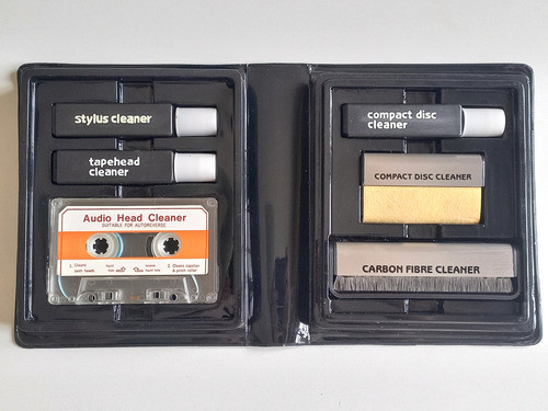Kit De Limpieza De Discos De Vinilo Cd Cabezales Y Púas Zwt 1