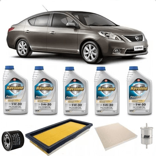 Kit Revisão Nissan Versa 1.6 16v Ano 2011 Em Diante 0