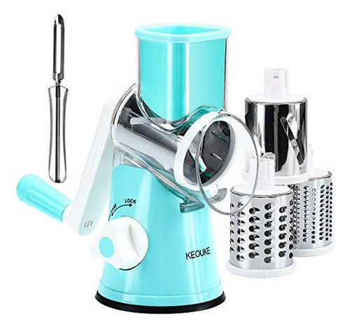 Rebanadora Rotativa De Queso Keouke - Rebanadora Redonda De 0