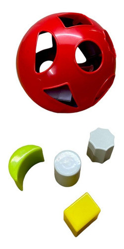 Medio Bolon Didactico Juguete Niños Infantil New Plast 0