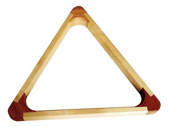 Rack De Bolas Triangulares De Bilhar De Madeira Para Mesa De 0