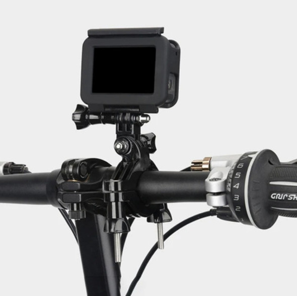 Accesorio Soporte Manubrio Gopro Caño Moto Bicicleta Go Pro 1