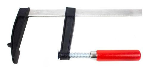 Prensa Tipo F 120x500mm Mango Rojo Lh-1225 1