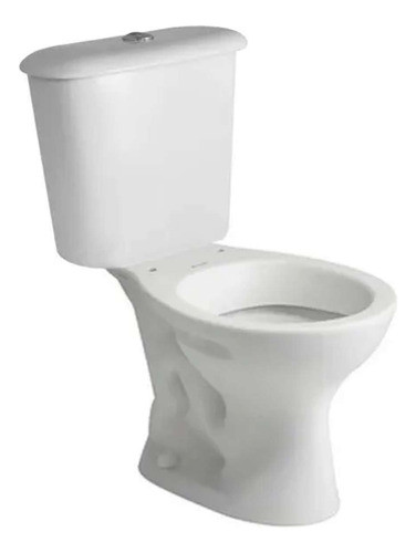 Inodoro Con Mochila Andina Ferrum Prima Loza Baño Largo 0
